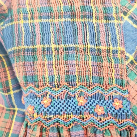 Sophie Dess Creations Paris Plaid Vintage Dress 6X/7 - Picture 11 of 12